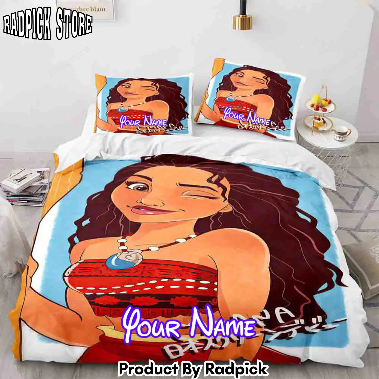 Radpick african girls cosplay personalized name bedding sets duvet covers comforter bed sheets8503 rp3278885
